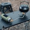 Portable Gas Conversion Tool Quick and Reliable Tool for Outdoor Activities Aluminum Alloy Lockable Gas Convert Adapter