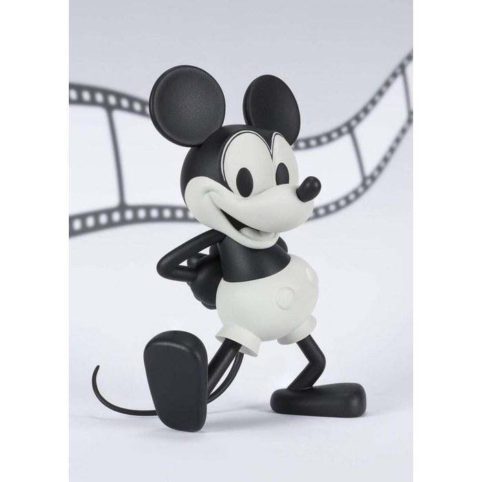 TAMASHII NATIONS Figuarts ZERO Микки Маус 1920-х годов, -5,1 дюйма, Фигурка из ПВХ и АБС