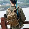 Fishing Backpack Large Capacity Waterproof Oxford Cloth Multi-pockets Outdoor Travel Camping Hiking Hunting Fishing Gear Accessories Storage