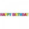 Foil Happy Birthday Banner