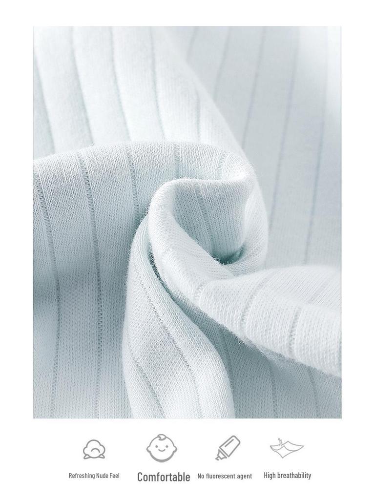 Унисекс детский ромпер: Чистый хлопок, Четыре сезона, Комфорт с кондиционером, Идеально для весны и осени.