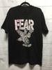 Футболка Fear Band Черная 100% Хлопок Размеры от S до 4XL Взрослые MI214 Унисекс Футболка