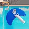 Pool Vacuum Head VAC Portable Swivel Hose Connection with Bristles Underwater Cleaner for Clean