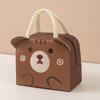 Cute Pet Cartoon Lunch Box Bag Children's Lunch Box Bag Lunch Box Bag Cute Lunch Box Bag Insulated Bag with Rice Bag