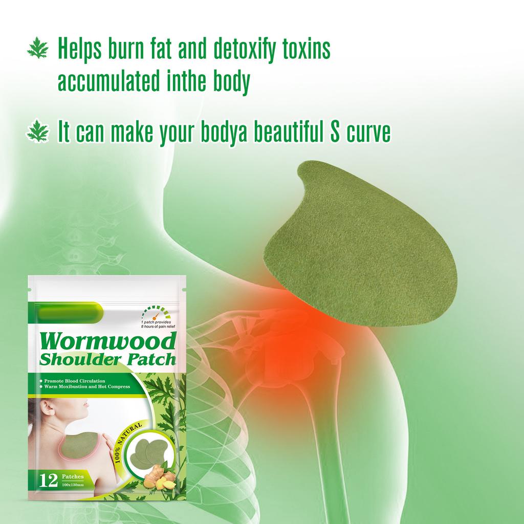 Пластырь согревающий для плеч и суставов из полыни 16 шт.