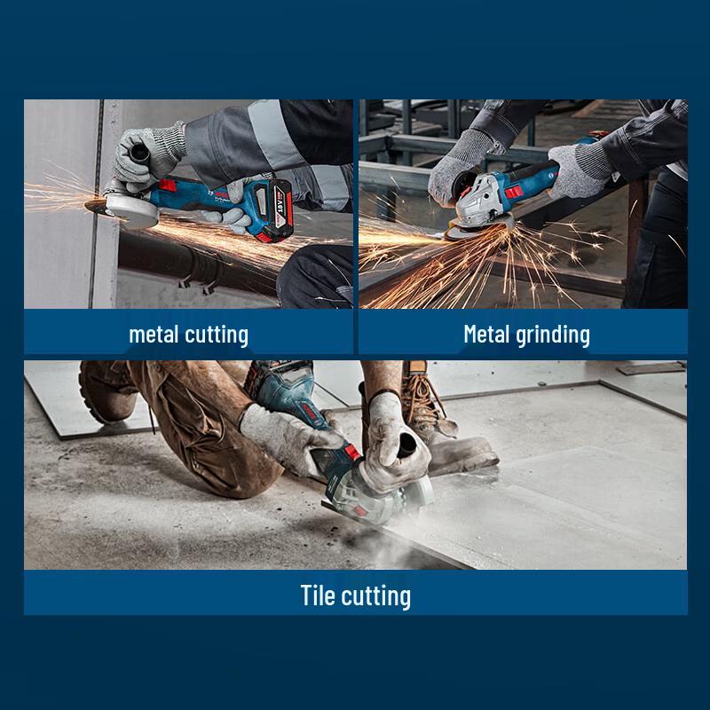 Bosch GWS 18V-LI 18V Cordless Angle Grinder Kit CN plug (adapter included)