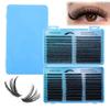 640Pcs 8-16mm Length Fake Eyelash Wispy Style DIY Lash Extension Kit 3D Faux Mink Lash  Easy Removal