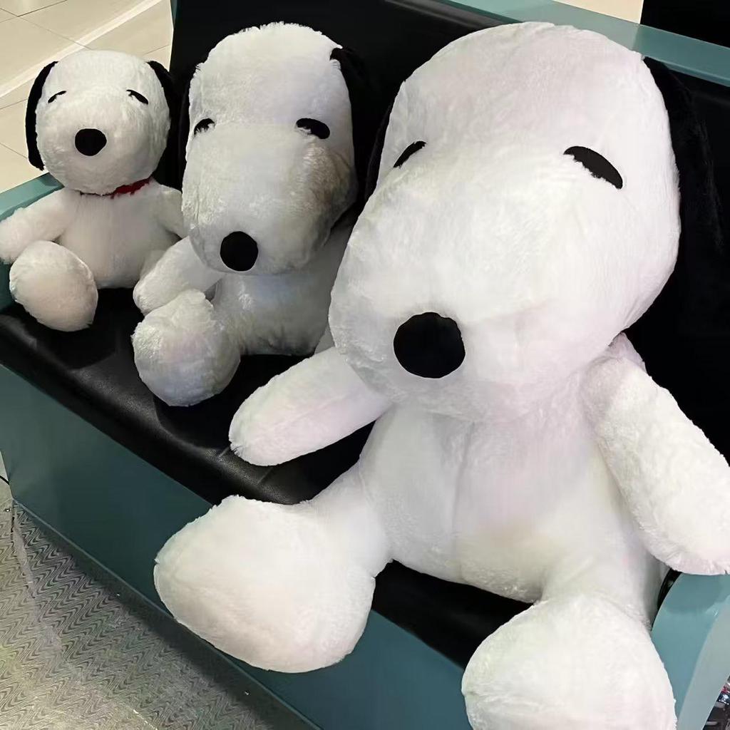 Cute Snoopy Dog Plush Pillow Toy - Large Size