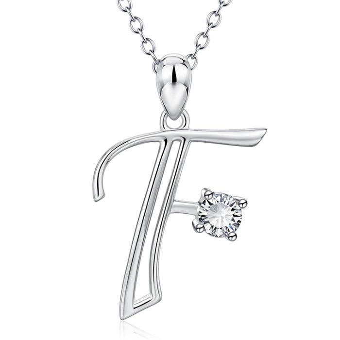 Модное бриллиантовое колье в европейском и американском стиле 26 английских букв