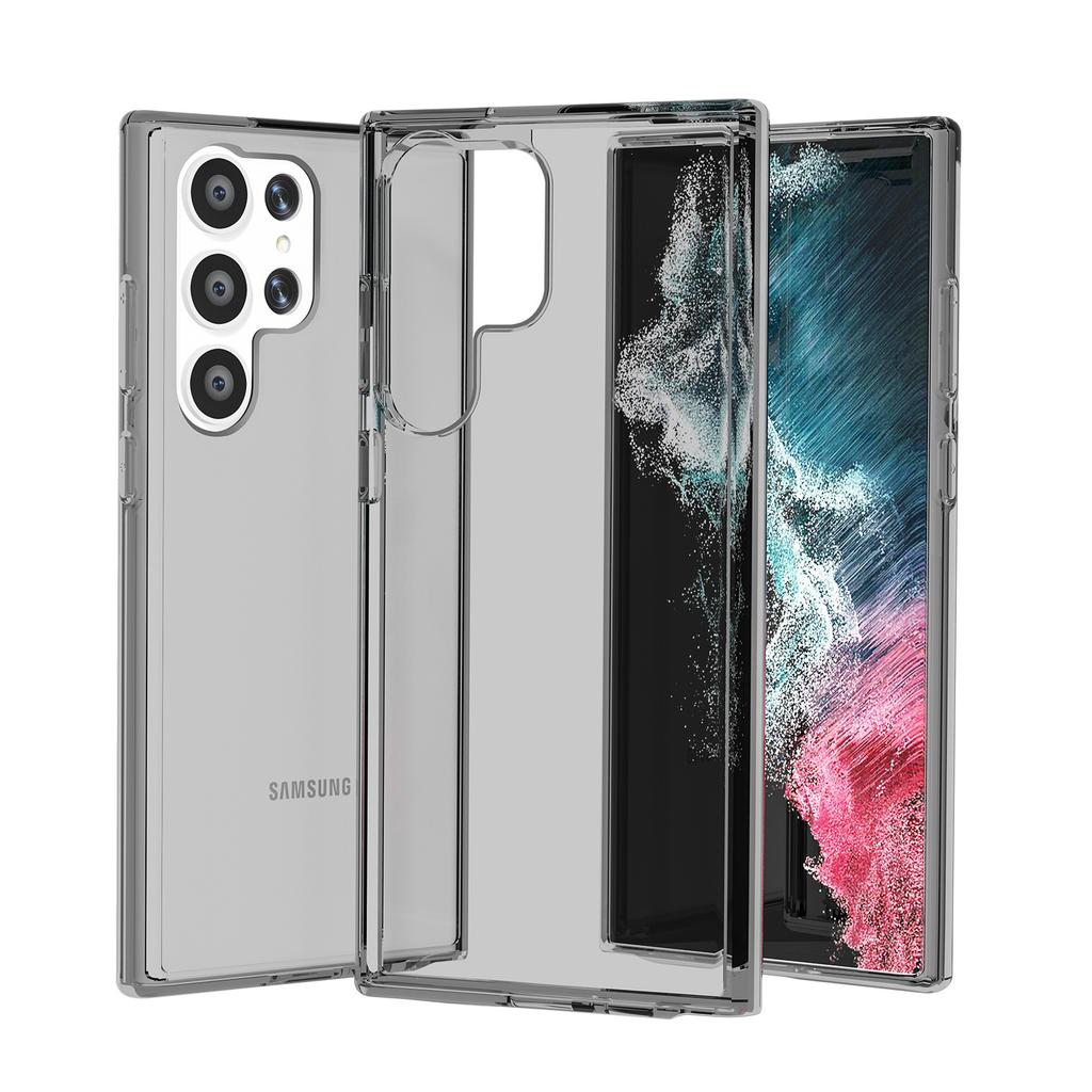 Подходит для Samsung S23Ultra чехол для мобильного телефона с блестками Новый Терминатор s23Ultra прозрачный всесторонне защитный противоударный чехол