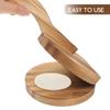 Wooden Dough Presser Chapati Presser Dough Presser Dumpling Wrapper Rotary Pastry Tools