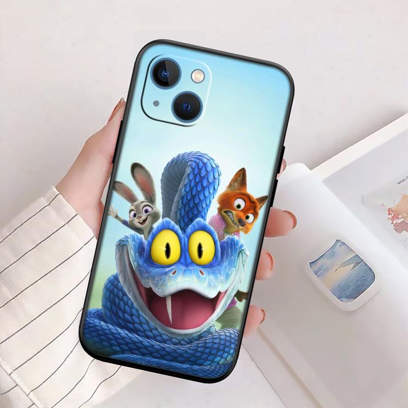 QE29 Зверополис Дисней Чехол для телефона для OPPO A40 A60 A80 A15 A16 A16K A12 A17 A17K A54 A54S A53 A53S A55 A56 A57 A98 F23