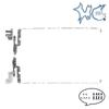 New For IdeaPad 3 15ITL6 15ADA6 15ALC6 2021 Plastic LCD Back Cover/Front Bezel/keyboard/Palmrest/Hinges/Bottom Case HS560 15.6in