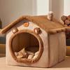 Cat Nest In Winter Warm Closed Cat House Villa Small Dog Kennel Four Seasons Universal Detachable and Wash Dog House Dog House