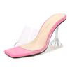 2024 New Summer Fashion Sandals Fish Mouth Women's Cool Slippers Sexy Luxury High Heels Ladies Banquet Elegant Shoes for Women