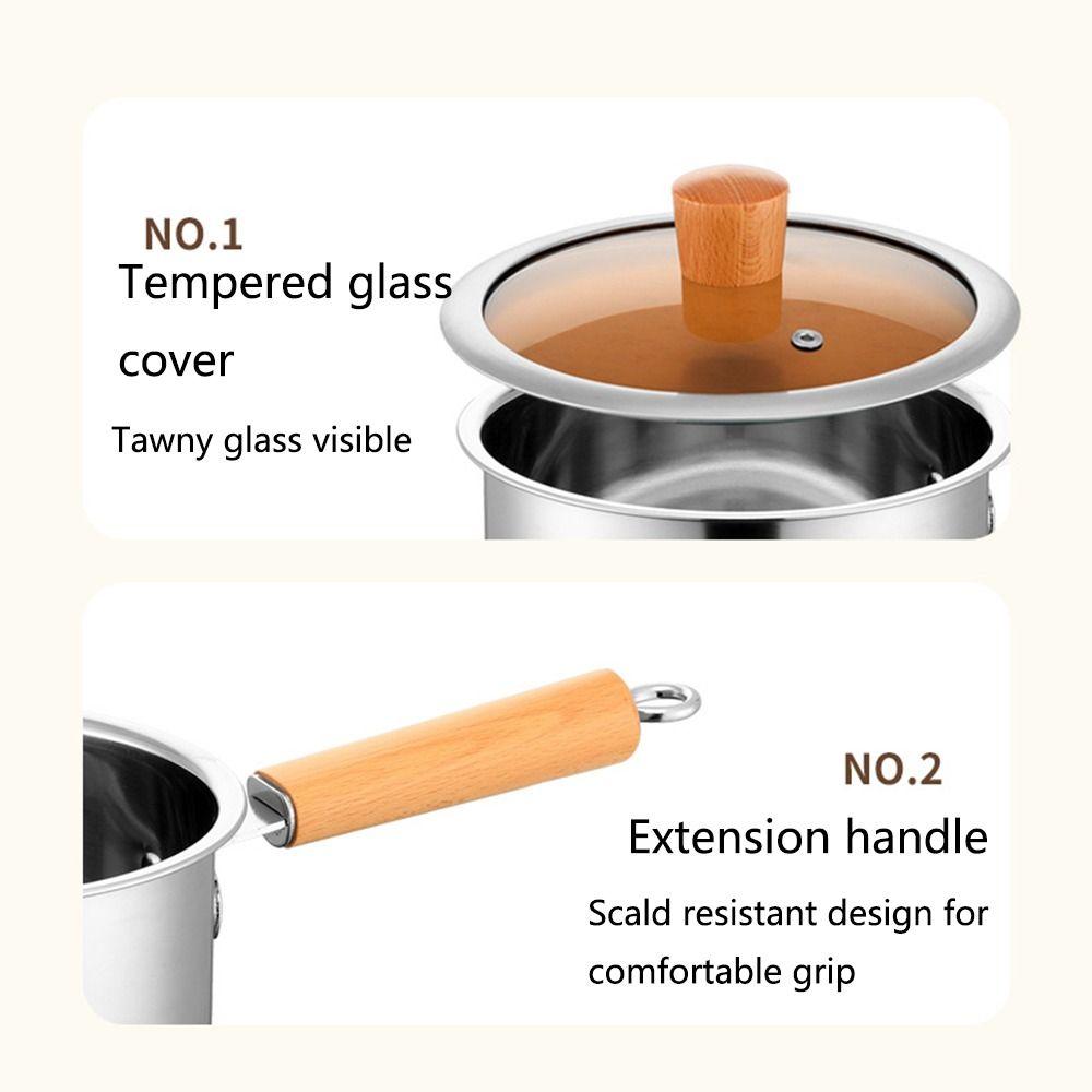 Non Stick Deep Fryer Pot with Strainer Strainer Basket Cooking Pot with Filter Mesh Milk