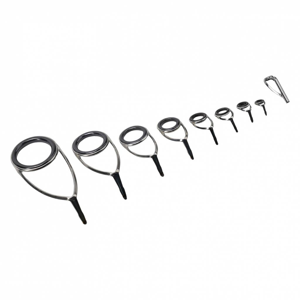 Верхнее кольцо для удочки, набор для ремонта из нержавеющей стали