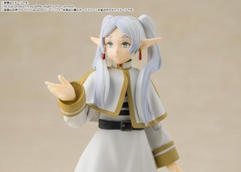 НАРОДЫ ТАМАШИИ SH. Figuarts Похороны Фрирен Химмер примерно 140 мм изготовлена из ПВХ АБС окрашенная подвижная фигурка.
