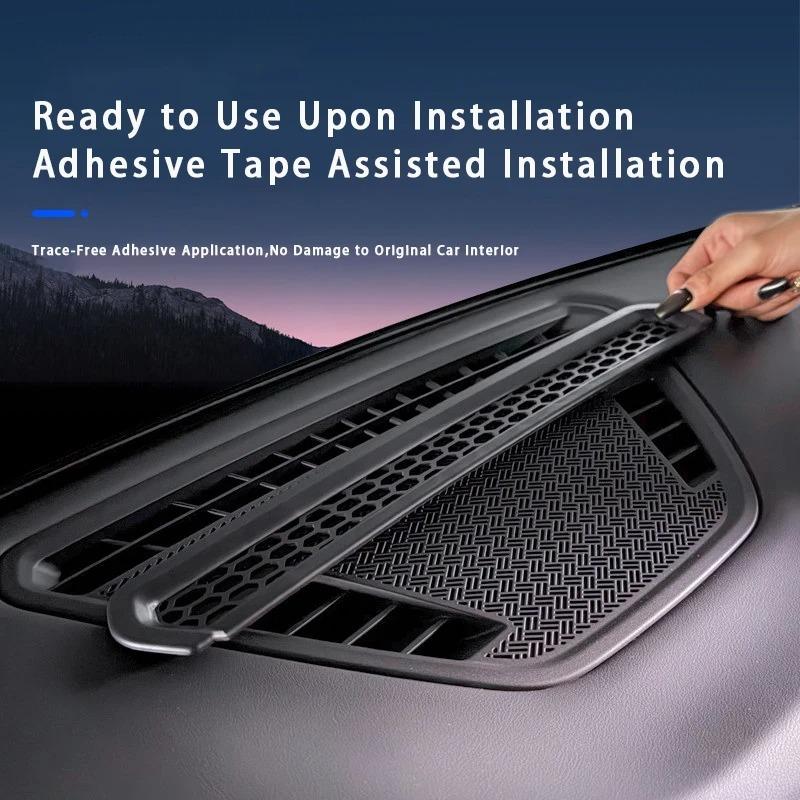 For BMW X1 X2 X3 X4 X5 X6 X7 3 4 5 7 Series 2018-2026 Dashboard Air Outlet Cover Buckle Dust Protection Cover Accessories