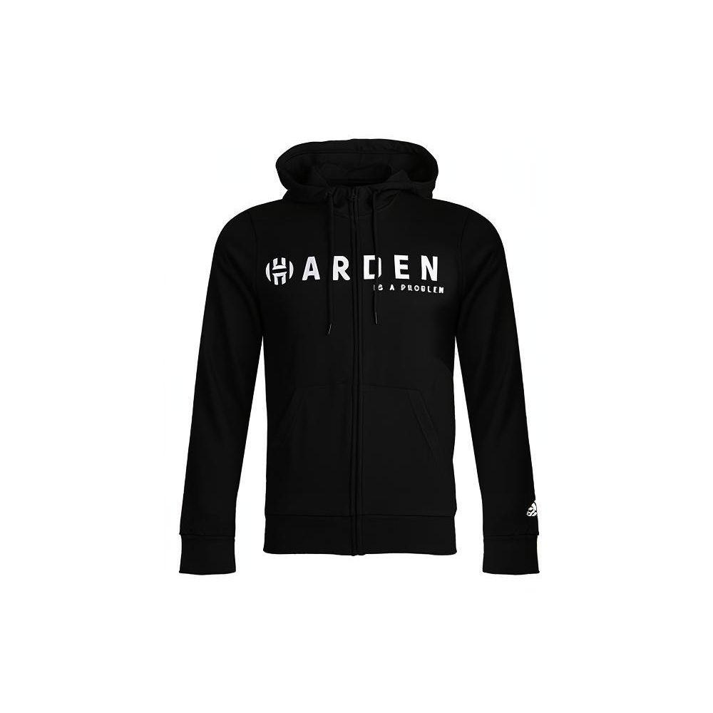 Adidas Баскетбольная куртка Harden Fz Slim Fit, мужские куртки, черная, DW8738