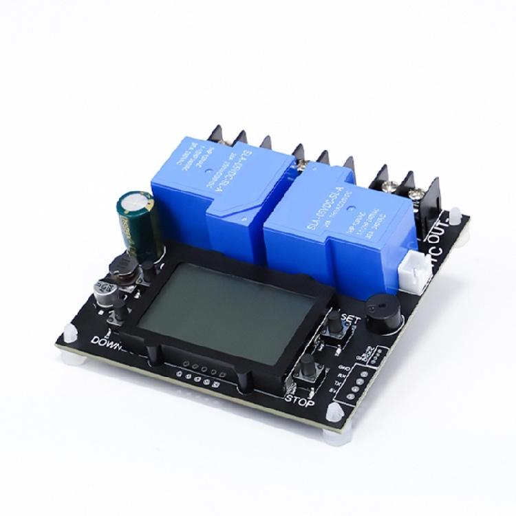 30A Relays Voltages Protectors LCD Display Auto CutOff Switch For Lithium Acid Batteries DC10V 110V DIY Applications