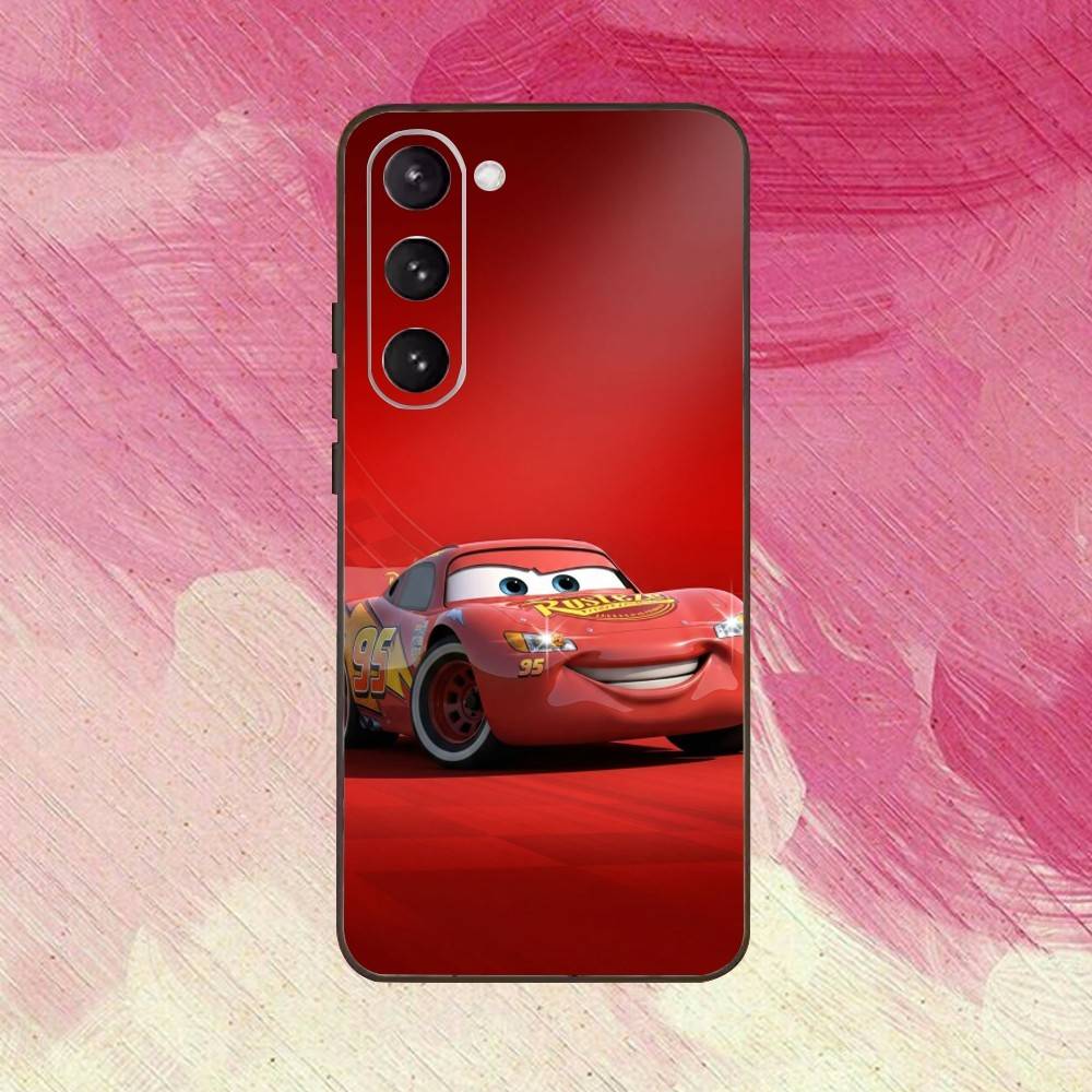Чехол для телефона L-Lightning крутой Mc-MCQueen-car для Samsung Galaxy A73,A72,A71,A70,A53,A52,A51, Мягкий силиконовый черный чехол