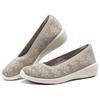 Skechers Современный комфорт Легкие Удобные Универсальные Повседневная обувь Женская кроссовка Серый Коричневый 158667-TPE