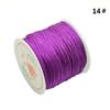 SHANGSHU 1 Roll 45mx0.88mm Nylon Cord Thread Chinese Knot Macrame Bracelet Braided Cord