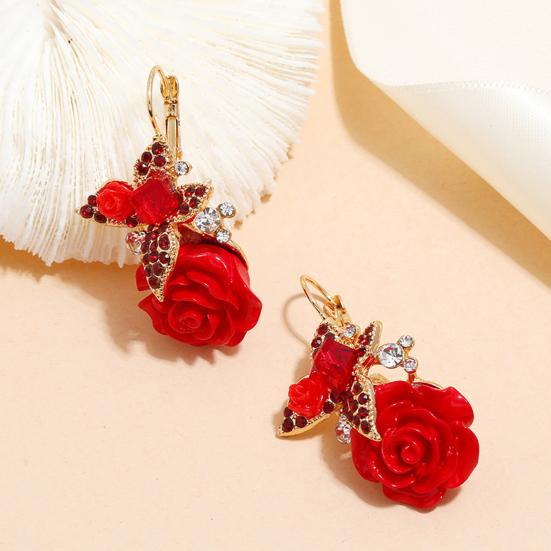 Stylish Earrings Shiny Vintage Decoration