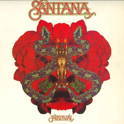 Виниловая пластинка SANTANA Festival 25AP333 CBS SONY 1976 Япония Рок Б/у