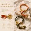 Multi-color Bracelet Synthetic Fiber Cord Adjustable Bracelet Ethnic Bracelet  All Seasons