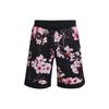 Curry Versa Mesh Quick-Dry Floral Print Loose Sports Shorts Men Shorts Black 1366635-002