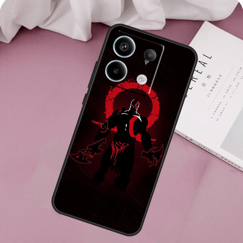Чехол God of War для Xiaomi Redmi Note 14 13 12 11 10 9 Pro 11S 12S Redmi 15C 14C 10C 12C 13C 15
