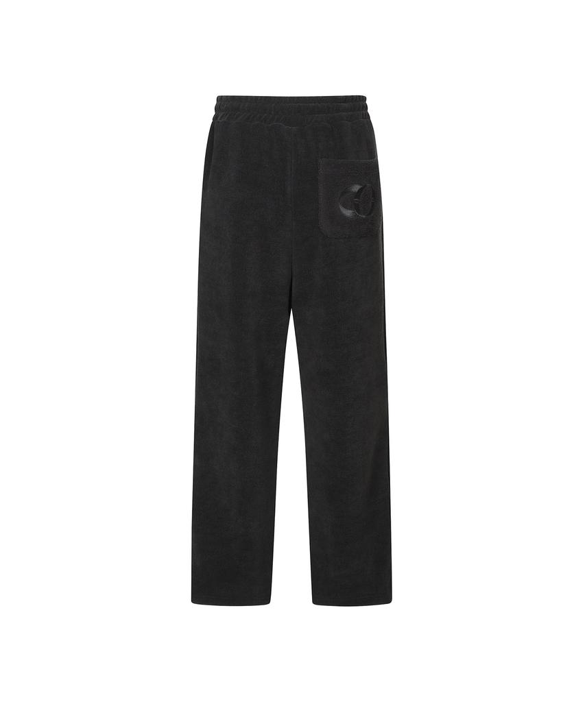 THREE TO EIGHTY Dual-Surface Corduroy Pants Black
