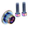 KRSEC велосипедный винт крышки шатуна алюминиевый сплав M18 крепежный болт шатуна с крышкой