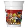 Plastic Characters 200ml Disposable Cup (Pack of 8)