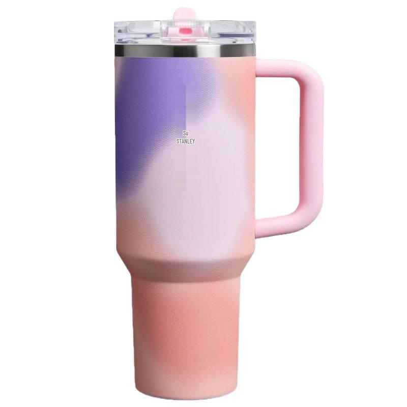 Shi*li Герметичная складная крышка-соломинка Изолированная бутылка из нержавеющей стали для горячих и холодных напитков