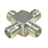 Connector - hydraulic connector - four-way M12x1.5 6L