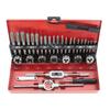 GOODRIG 32-Piece Tap and Die Set for Screw Threads, Screw Holes, and Bolt Correction