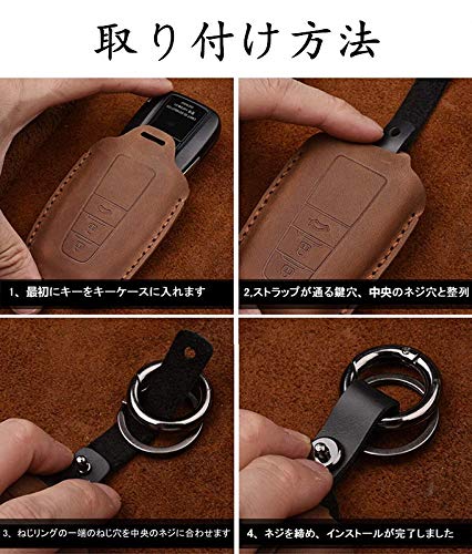 [CDC] Брелок для ключей Volvo общего назначения, чехол для ключей, задняя часть ключа (синий, тип C)