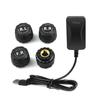 Android DVD TPMS USB Tire Alarm Auto Tire Pressure Monitoring System 4 Tire external / inner Sensors Temperature Alarm inner