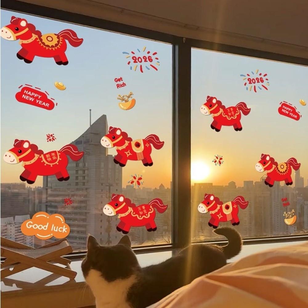 Waterproof Glass Electrostatic Film Large Size Window Glass Decor  Household