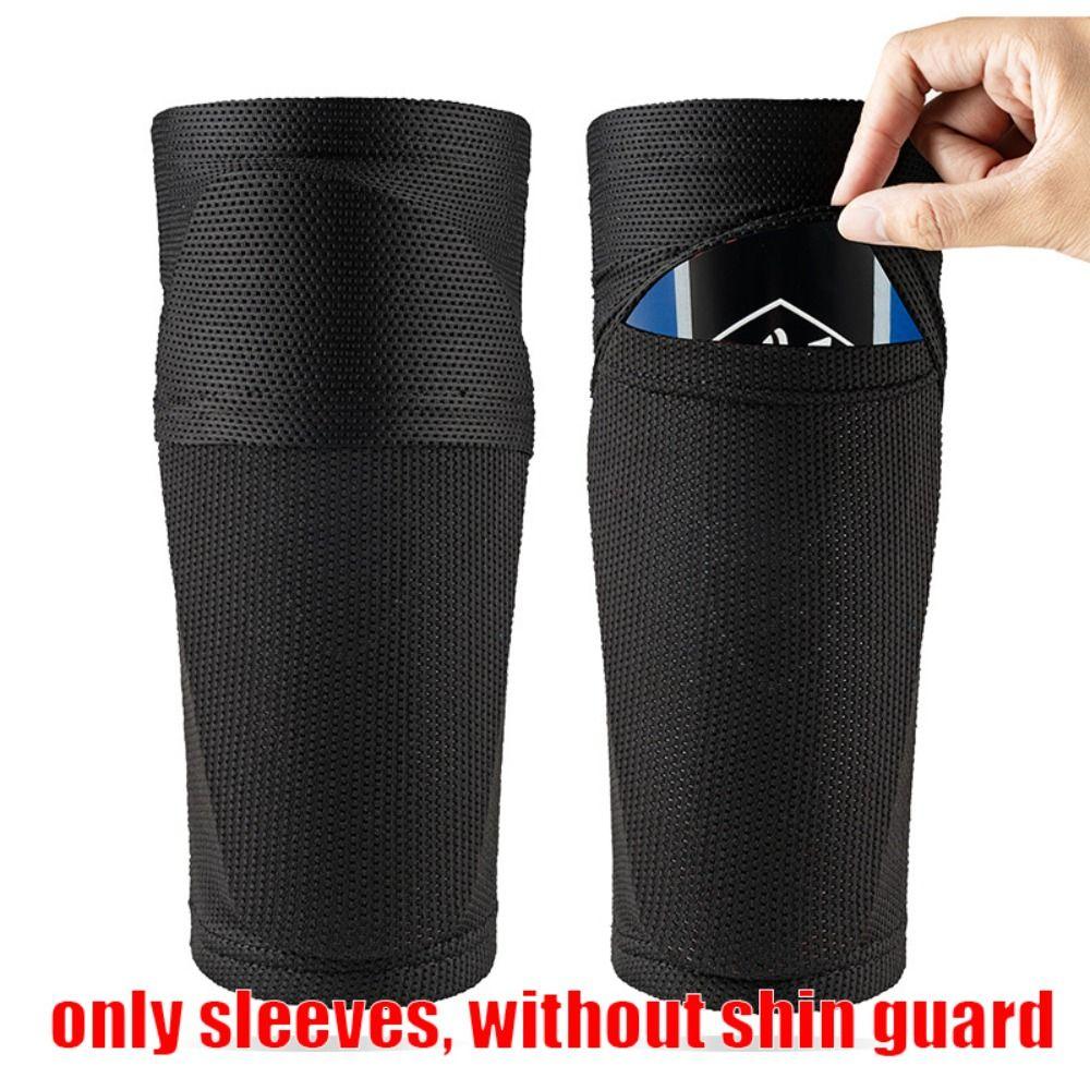 Pocket Shinpads Sports Soccer Shin Pads Cover Football Shin Holder Instep Socks Leg Guard Sleeves