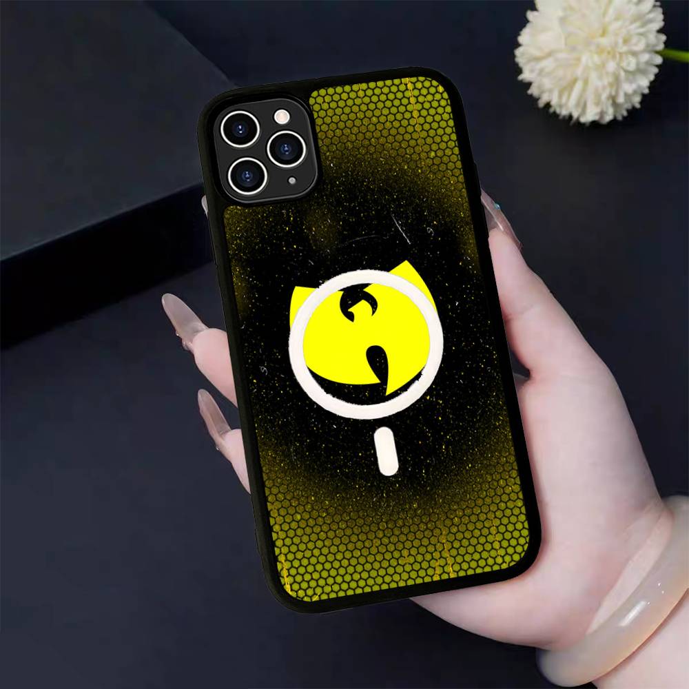 Магнитный чехол для телефона Singer W-WU-T-TANG для iPhone 16 15 14 13 12 11 17 Pro Max Plus, чехол с поддержкой беспроводной зарядки