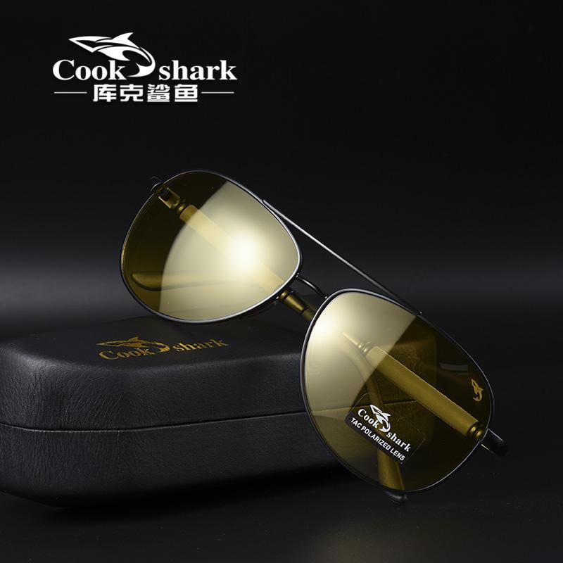 Солнцезащитные очки Cook Polarizer, меняющие цвет, мужские солнцезащитные очки для водителей, для рыбалки, для вождения днем и ночью, специальные очки Tide