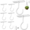 2.5 Inch Hanging Plant Ceiling Hook, Wall-mounted Clothes Hanger Plant Hook, Plant Wall Hook,  Wind Chime, Indoor and Outdoor Decoration Hook