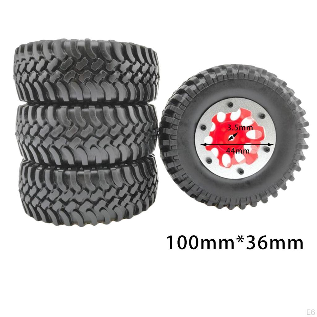 1.9" Резиновые надувные колеса Диски Шины для SCX10 D90 90046 4WD RC Гусеничных Транспортных Средств Грузовиков Обновление