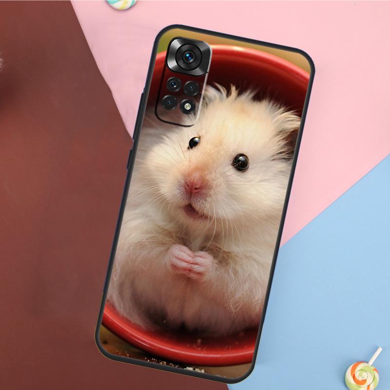 Милый Милый Домашний Питомник Хомяк Чехол Для Xiaomi Redmi Note 14 13 Pro 12 11 9 10 9S 10S 11S 12S Redmi 14C 10C 12C 13C Чехол