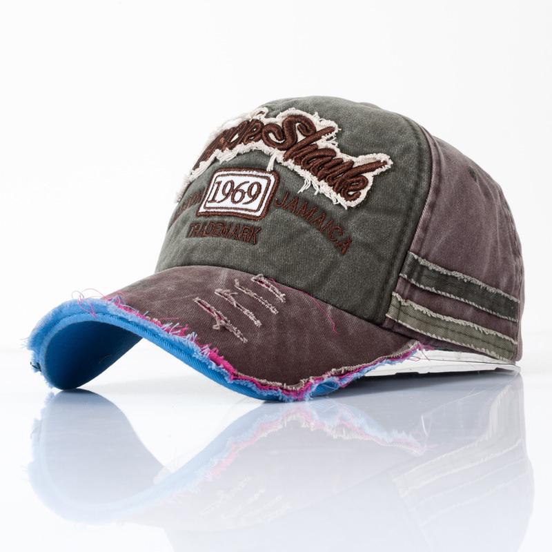 1969 Letters Embroidery Vintage Baseball Cap Men Casual Sun Hats Women Couple Washed Snapback Caps