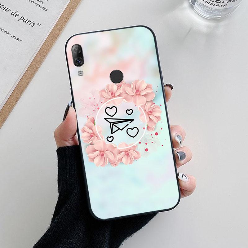 For Lenovo K5 Pro Case Flower Painted Silicone Cases For Lenovo S5 K520 / K5 Play / K5Pro L38041 Phone TPU Cover Fundas K5Play